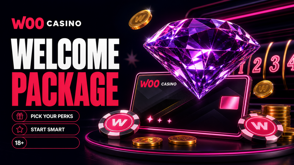 Woo Casino welcome bonus and free spins for Australian players
